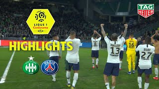 AS SaintEtienne  Paris SaintGermain  01   Highlights  ASSE  PARIS  201819 [upl. by Brigham670]