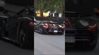 Jesko accelerating with sound shorts supercars DMpro [upl. by Anelad]