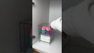 Bathroom restock restock bathroomrestock asmr organize reset organization restockwithme [upl. by Jews]