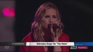 Nebraska Singer On quotThe Voicequot [upl. by Ali968]