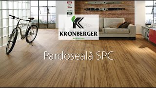 Pardoseala SPC marca Kronberger [upl. by Eirehc912]