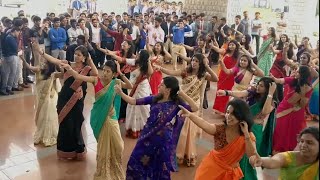 jimikki kammal  flashmob at ssimsrc medical college [upl. by Janessa]