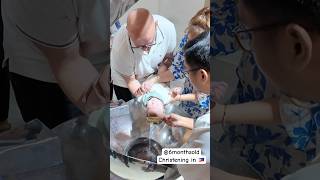 Christening in Philippines 🇵🇭 6monthsold [upl. by Yanttirb216]