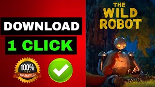 The Wild Robot Movie Download Kaise Karen  The Wild Robot Movie [upl. by Okia]