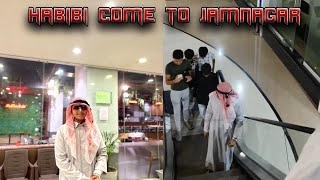 DUBAI SHEIK HABIBI IN INDIA   Part 1 WITH LITTLE BODYGUARDS  Habibi come to India  JAMNAGAR 🤩 [upl. by Hilda]