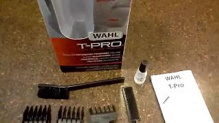 Wahl TPro Trimmer 9307300 Review amp Unboxing [upl. by Adlei]