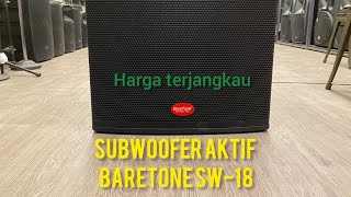 Subwoofer aktif Baretone SW18 🔥 [upl. by Sturges854]