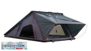 Jetshark Factory supply Hard Shell Rooftop Tent Aluminium Camping Triangle Tent 34 Review [upl. by Nicolle]