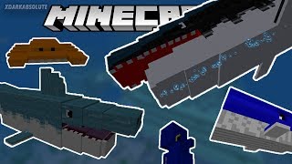 15 16 MORE AQUATIC UPDATE MOBS EXPANSION PACK  Minecraft PE Bedrock Edition [upl. by Atnovart]