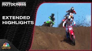 Pro Motocross EXTENDED HIGHLIGHTS Round 11 at Ironman  82623  Motorsports on NBC [upl. by Berna]