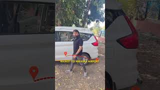 Rajkot to Hirasar Airport l Shree Umiyaji Taxi Service l advideo travel rajkot ad [upl. by Solegnave120]