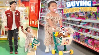 Baby Lakeisha Buying Everything sa TOY STORE [upl. by Ahsoet354]