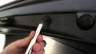 BMW E39 5Series TrunkLid Trim Install [upl. by Ronnholm835]