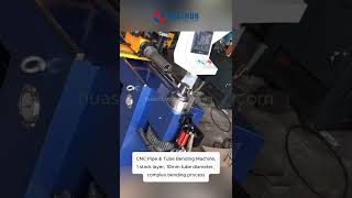 CNC Pipe amp Tube Bending Machine1 stack layer10mm rod PipeBendingMachine TubeBendingMachine CNC [upl. by Aicekat]