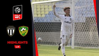 Terengganu FC II 21 Kedah Darul Aman FC B  LJ6  Highlights Piala MFL 2023 [upl. by Dripps]