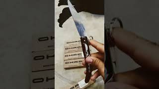 OKAPI knife unboxing سكينة اوكابي جديدة مطوه ٦ طقات [upl. by Myrta]