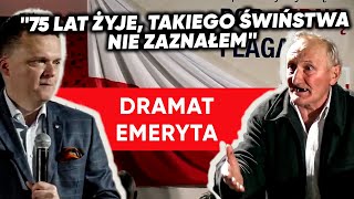 Emeryt nie wytrzymał Pokazał rachunki marszałkowi Sejmu Hołowni zrzedła mina [upl. by Garvin524]