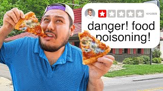 I ate the WORST Rated PIZZA in my area [upl. by Annora]