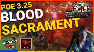 PoE 325  Relic of the Pact Ascendant  New Build  Blood Sacrament [upl. by Tennaj]