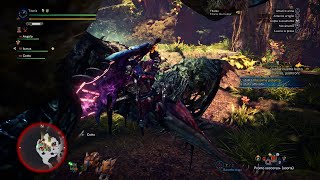 MH World  Titania amp Icaurs vs Vaal Hazak funereo 1 try [upl. by Lebatsirc]