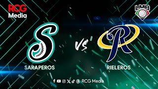 Saraperos de Saltillo vs Rieleros de Aguascalientes  22 de junio de 2024 [upl. by Vanessa]