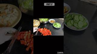 Part 2 of making chicken Caesar salad recipe chickensalad chickensalan chickensaladrecipe [upl. by Aicilyhp]