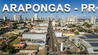 Conheça a incrível historia de Arapongas no Paraná em 4K [upl. by Spoor]