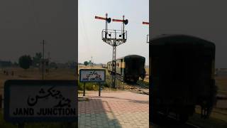 Jand Jn and Jand Passenger Train train pakrailwaystourism railway trainjourney shorts ytshorts [upl. by Aliuqahs]