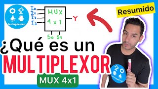 ✅MULTIPLEXOR 4x1  CÓMO FUNCIONA ELECTRÓNICA DIGITAL [upl. by Blandina]