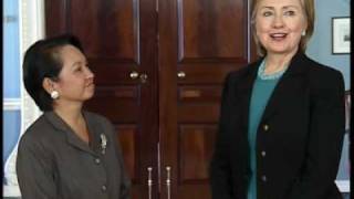 Secretary Clinton Meets With President Arroyo of the Philippines [upl. by Richia]