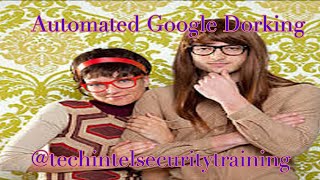 Automated Google Dorking using FastGoogleDorksScan [upl. by Aimaj]