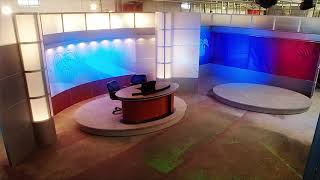 Broadcast News Studio TV Set Design tvsetdesigns com [upl. by Zel]