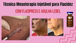 Mesofill com Flacipress no Terço Inferior do Rosto e Papada [upl. by Sena540]