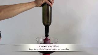 Rincebouteilles  rinceuse à bouteilles [upl. by Nnaeiluj874]