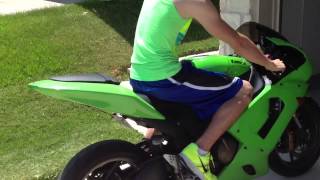 2006 Kawasaki Ninja ZX6R  NO EXHAUST [upl. by Femi]