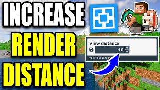 How To Increase Render Distance On Aternos Minecraft Server [upl. by Kohsa]