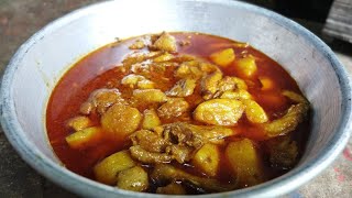 New Recipe Murgir chamra kosha  Spicy Chicken Skin Fry in 2021  Murgir Chamra Vuna [upl. by Dahc]