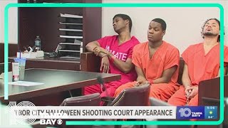 3 men accused in deadly Ybor City Halloween shooting appear in court [upl. by Artina]