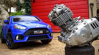 4WD FOCUS RS POWER WHEELS DRIFTRALLY CAR BUILD  Part 1 [upl. by Baal86]