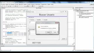 Como programar el botón Buscar en Vb6 2 de 3 [upl. by Sualocin]