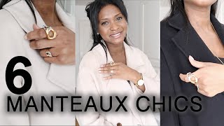 6 Manteaux chics et classes pour lAutomne Hiver I Manuela Miro [upl. by Tadashi]