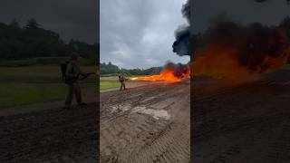 WW2 Flamethrower at the American Heritage Museum [upl. by Ibbed]