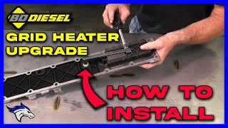 Prevent Engine Failure On Your 67 Cummins  Install BD Diesels Grid Heater Upgrade Kit howto [upl. by Oreste86]