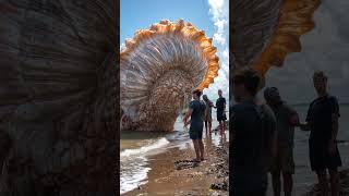 Giant Sea Creature Washes Up On Beach [upl. by Naujahs]