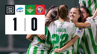 Real Betis Féminas vs Levante Las Planas 10  Resumen y goles  Highlights Liga F [upl. by Fast786]