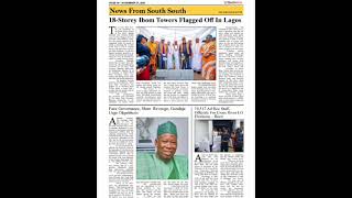 Top 10 Stories Across Nigerian Newspapers FRIDAY MORNING NOVEMBER 1st 2024 [upl. by Tuesday633]