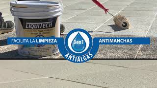 LIQUITECH PINTURA PARA BALDOSONES ATERMICOS 15 seg [upl. by Philipp568]