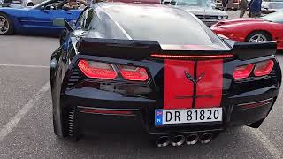 Chevrolet Corvette C7 Z06 sound [upl. by Hnamik]