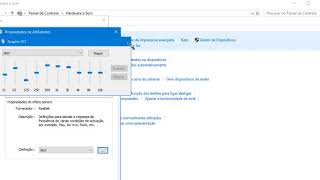 Como configurar o som do PC 2018 [upl. by Eilac]