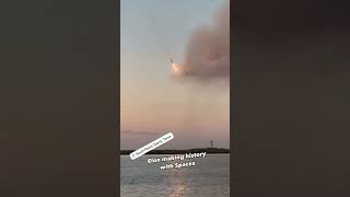 Tesla rocket landingtesla shorts video [upl. by Idaf]